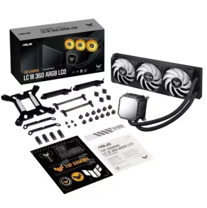 Cooler Liquido Asus TUF Gaming LC III 360 ARGB LCD negro