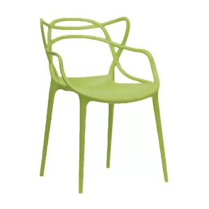 Silla Loop Apilable Verde