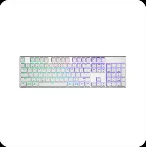 Keyboard SK653/White/TTC Low Red/US Cooler Master