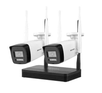 Hikvision Easy Link Wi-Fi Kit NVS + 2 camaras bullet 2MP