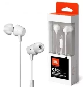 Auriculares JBL C50HI manos libre blanco