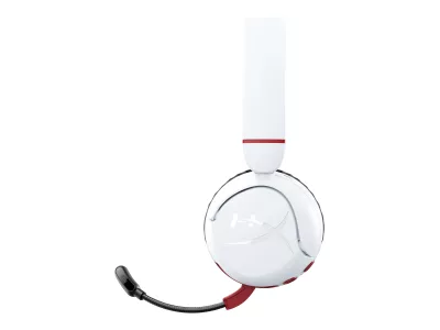 HyperX Cloud Mini - Auricular - en oreja - Bluetooth - inalámbrico, cableado - cancelación de sonido activo - conector de 3,5 mm - blanco