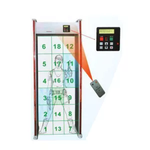 Puerta Detector de Metales Dragon Guard 18 Áreas 12 Zonas