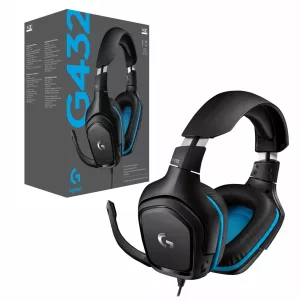 Audifono gamer Logitech G432 7.1 Surround c/microfono