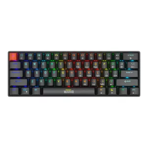 Teclado Gaming Español Marvo Kg933g Mecánico Iluminación