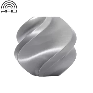 Filamento Bambu Lab PLA Silk+ plateado