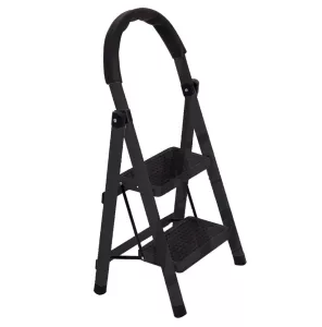 Escalera 2 escalones negra