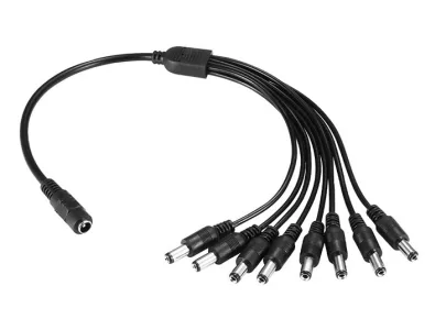 Cable splitter de poder NRG+ 1 a 8 ideal CCTV