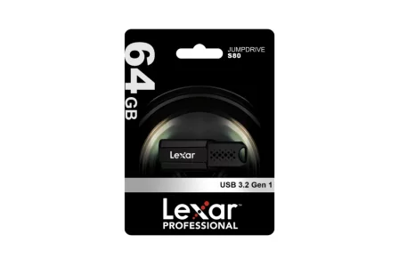 Pendrive Lexar 64GB JumpDrive S80 USB 3.2