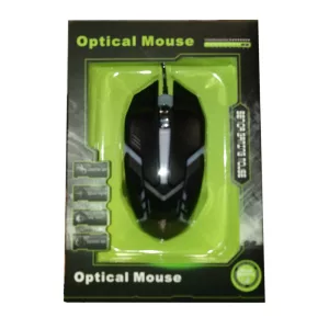 Mouse Óptico Gaming Coolmax RGB 1600 dpi