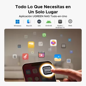 Nas Ugreen Dh2300 2 Bahías C/cable HDMI