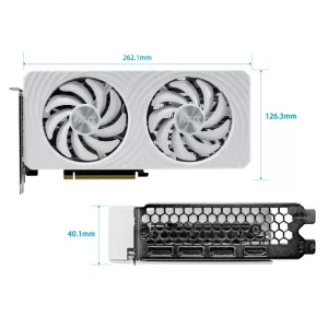 Tarjeta Palit Geforce Rtx 5060ti White Oc 16gb D7