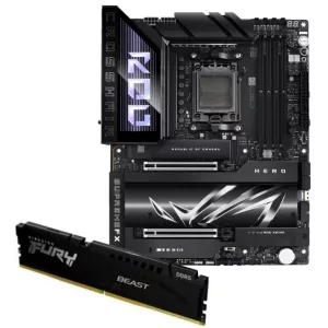 Mother Asus ROG X870E + Memoria Kingston DDR5 32GB