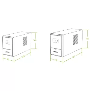 Ups Zkteco 1000va 600w 220v-240v