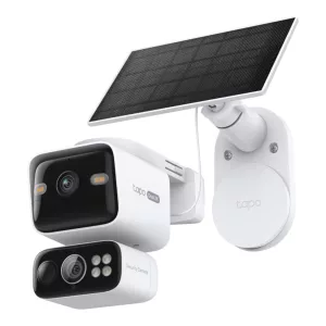 Cámara De Seguridad Tp-Link Tapo C645 Dual Kit Exterior Con Panel Solar 2K 360°