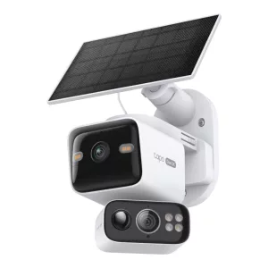 Cámara De Seguridad Tp-Link Tapo C645 Dual Kit Exterior Con Panel Solar 2K 360°