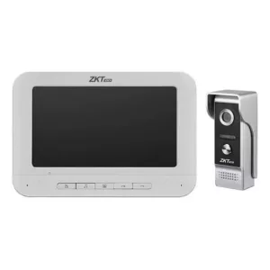 Kit Videoportero Zkteco Análogo Con Pantalla 7''