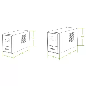Ups Zkteco 1500va 900w 220v-240v