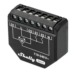 Controlador Shelly para persiana y cortinas