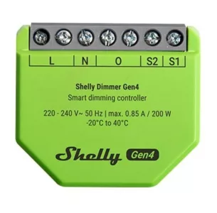Dimmer Shelly GEN4 Wi-Fi Bluetooth