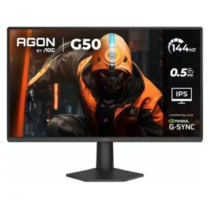 MONITOR AOC 24G50F 24 PULG PLANA FULL HD 1920 X 1080 144 HZ LCD HDMI / DISPLAYPORT NEGRO