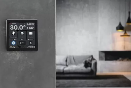 Panel de Control Shelly Wall Display 4