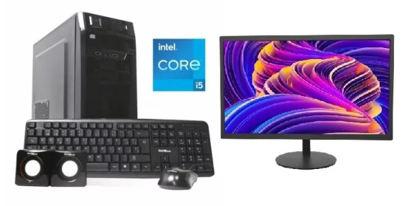 Combo PC Intel Core i5 14400 16GB + Monitor Hikvision 18.5