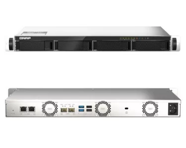 NAS QNAP RACK 4-BAY OCTEON TX2 CN9130 4C 2.2GHz/4GB/2X2.5GbE/2X10GbE SFP+2XM.2 NVMe