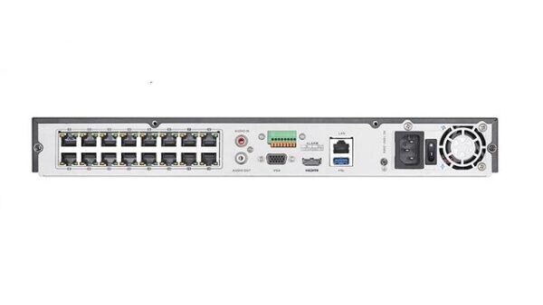 Hikvision - Standalone NVR - 16 Video Channels - 60Mbps